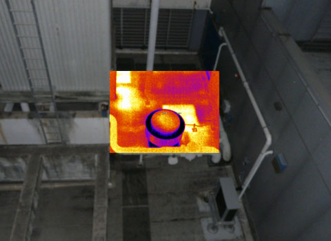 Thermographic Inspection - infrared photo